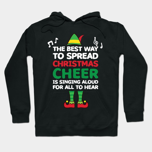 'Best Way to Spread Christmas Cheer ' Christmas Cheer Hoodie by ourwackyhome